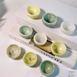 Green Jade Crystal Bowl – Blessed