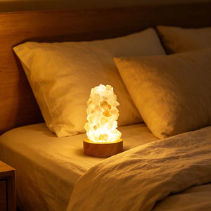 Raw Natural Crystal LED Night Lamp - Harmony