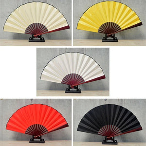 6 Colors Hand Fans – Energy - My Zen Temple