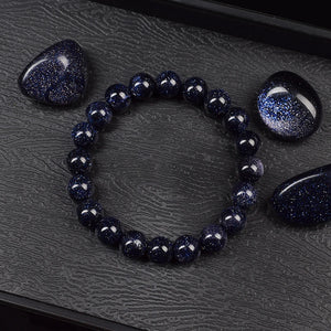 Blue Sandstone Bracelet – Confidence