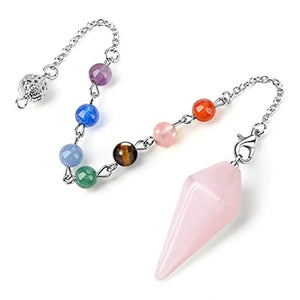 7 Chakra Crystal Pendulum — Infinite Alignment - My Zen Temple