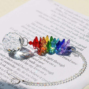 7 Chakra Crystal Suncatcher -Decoration Objects My Zen Temple
