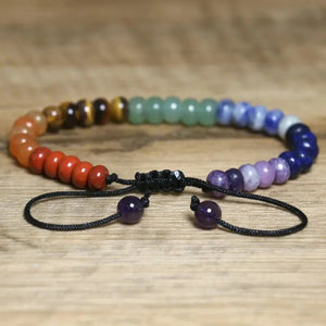 7 Chakra Stone Bead Bracelets - My Zen Temple