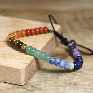 7 Chakra Stone Bead Bracelets - My Zen Temple