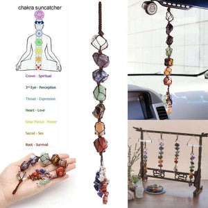 7 Chakra Tassel Car Decoration -Decoration Objects My Zen Temple