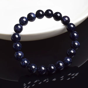 Blue Sandstone Bracelet – Confidence