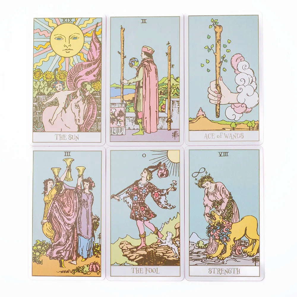Pink Border Tarot Deck – Discovery