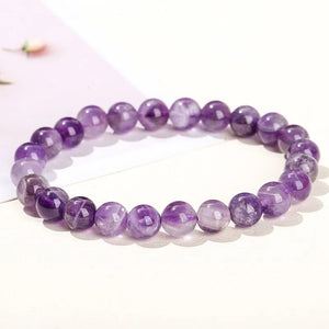 Amethyst Bead Bracelet – Intuition