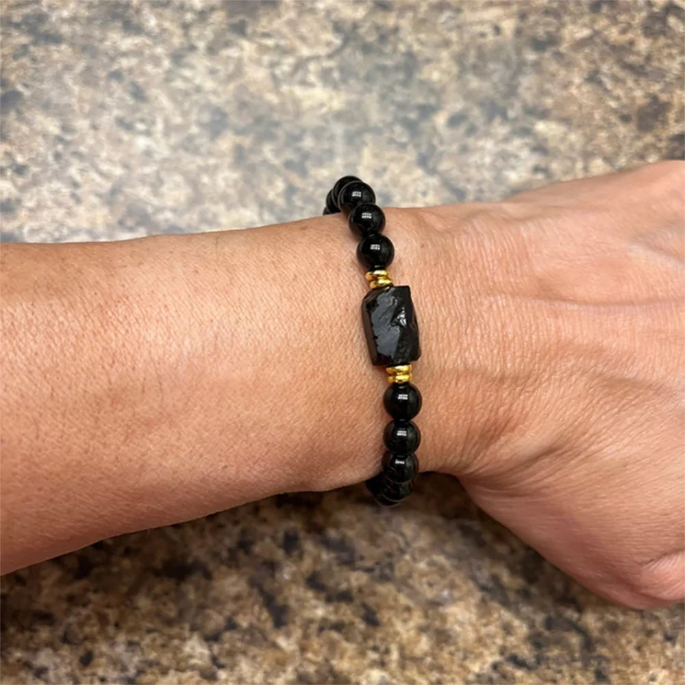 Black Tourmaline Bracelet - Cleansing