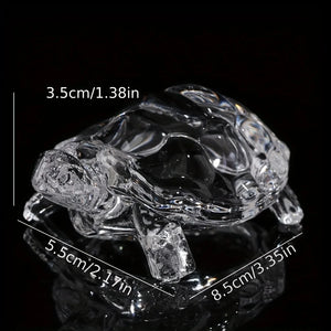 Tortoise Glass Decor - Wealth