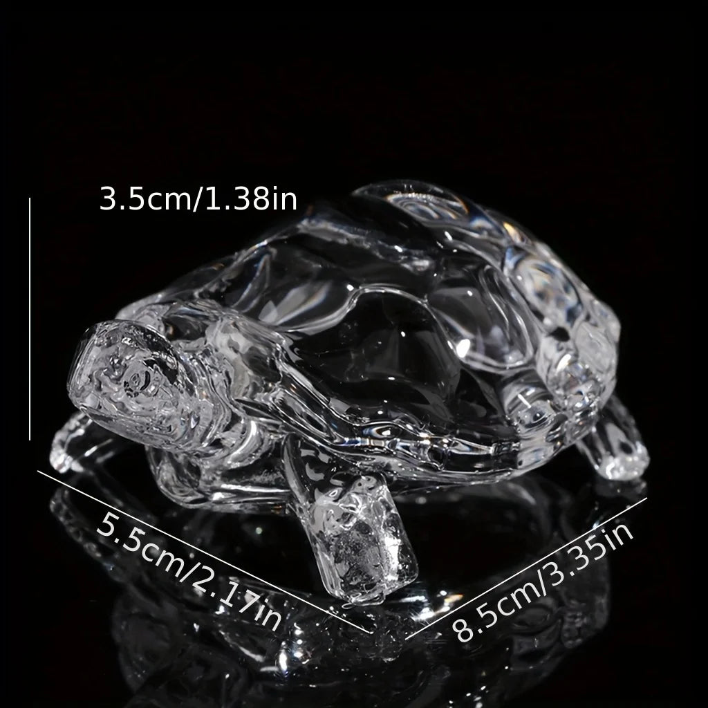 Tortoise Glass Decor - Wealth