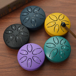 Mini Steel Tongue Drum 3" – Healing