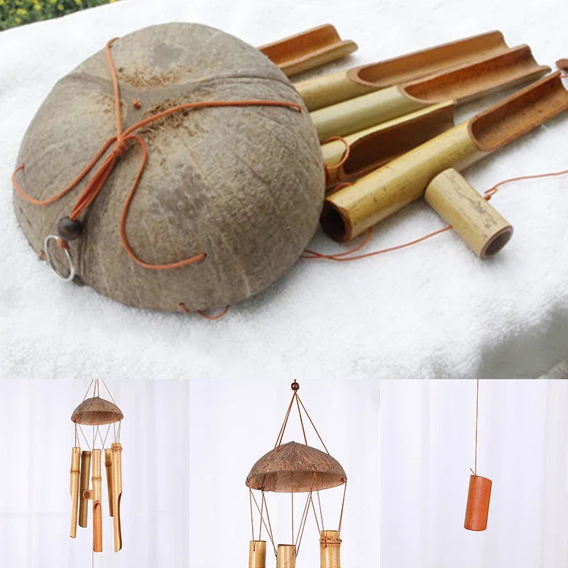 72cm Bamboo Wind Chimes – Calming