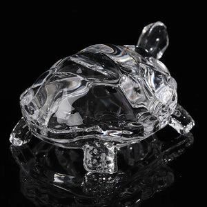Tortoise Glass Decor - Wealth