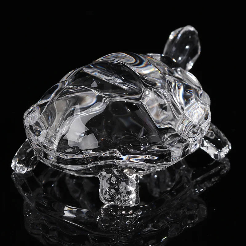 Tortoise Glass Decor - Wealth