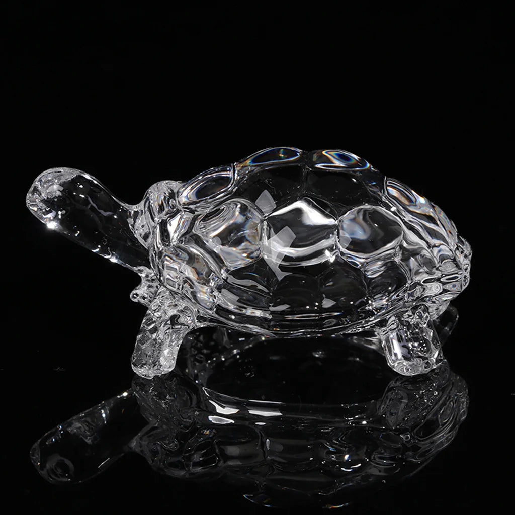 Tortoise Glass Decor - Wealth