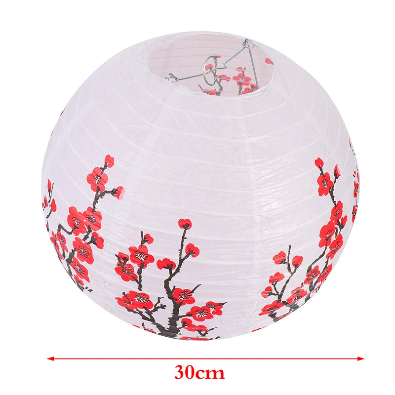 Chinese Lanterns - Plum Blossom