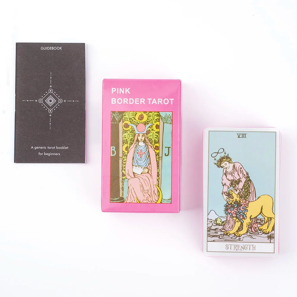 Pink Border Tarot Deck – Discovery