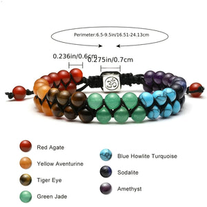 7 Chakra Crystal Bracelet - Healing