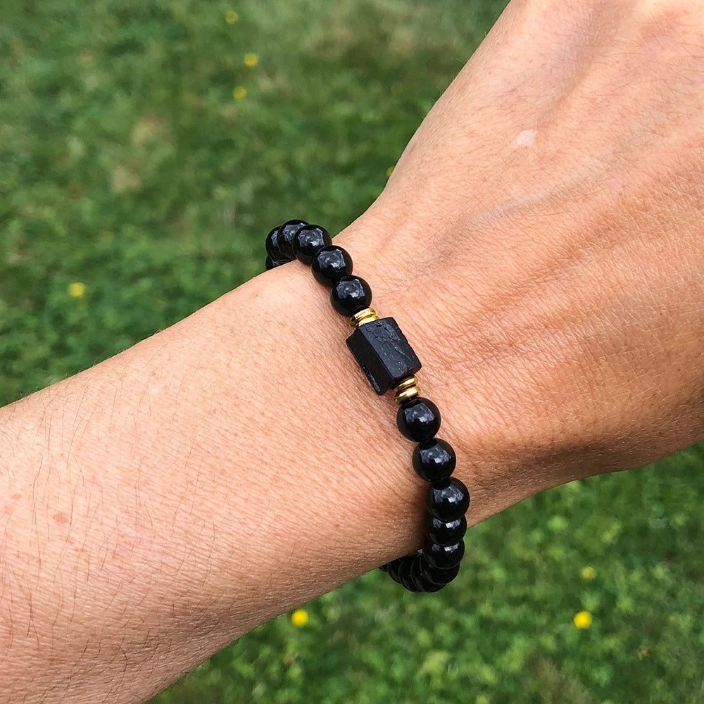 Black Tourmaline Bracelet - Cleansing