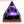 Amethyst Crystal Ball Orgonite Pyramid - Intuition - My Zen Temple