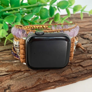 Amethyst Multi - layer Apple Watch - Clarity - My Zen Temple