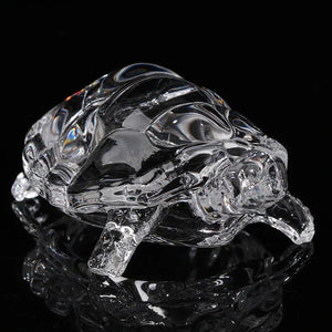 Tortoise Glass Decor - Wealth