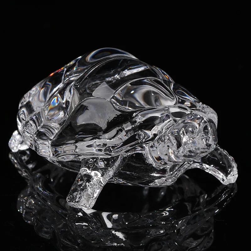 Tortoise Glass Decor - Wealth