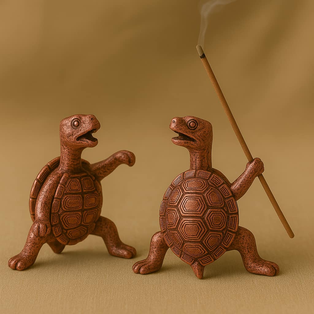 Turtle Incense Holder – Protection