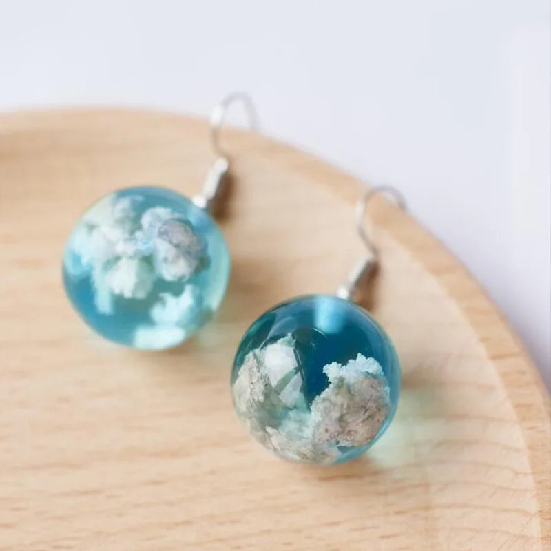 White Cloud Earrings – Flow