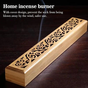 Bamboo Incense Holder - Simplicity - My Zen Temple