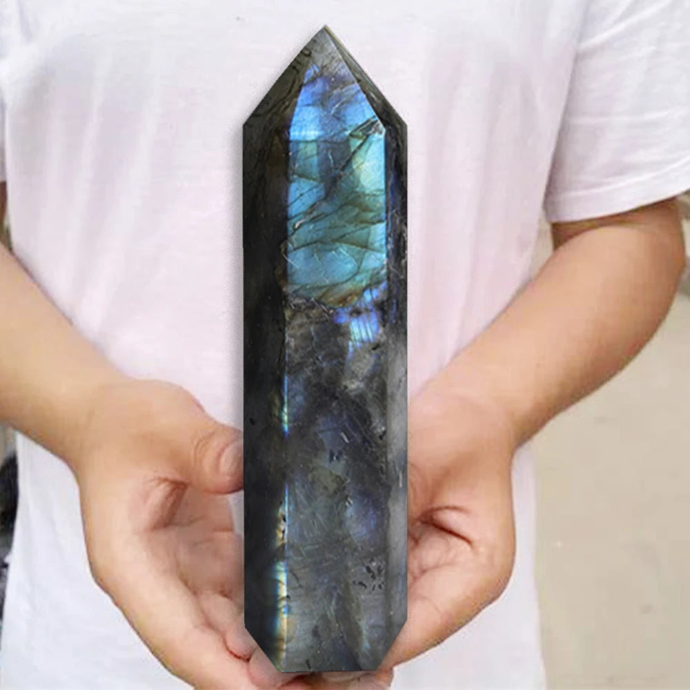 Labradorite Crystal Wand - Transformation