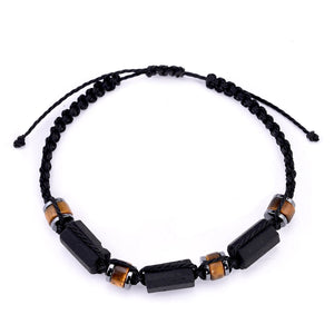 Black Tourmaline & Tiger eye Bracelet - My Zen Temple