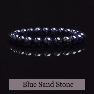 Blue Sandstone Bracelet – Confidence - My Zen Temple