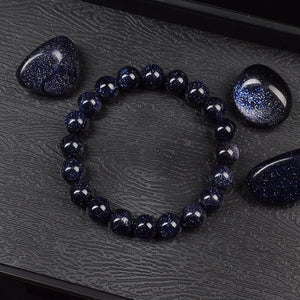 Blue Sandstone Bracelet – Confidence - My Zen Temple