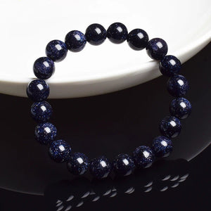 Blue Sandstone Bracelet – Confidence - My Zen Temple