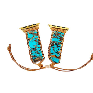 Blue Turquoise Apple Watch Band - My Zen Temple