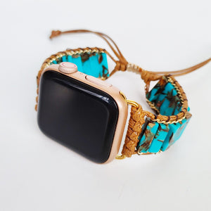 Blue Turquoise Apple Watch Band - My Zen Temple