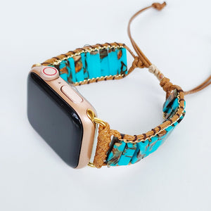 Blue Turquoise Apple Watch Band - My Zen Temple