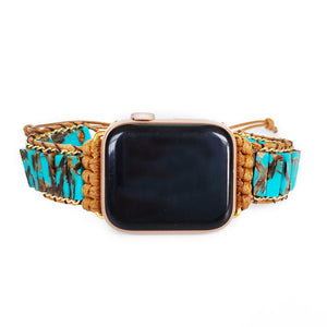 Blue Turquoise Apple Watch Band - My Zen Temple