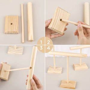 Wood Jewelry Display - Minimalist