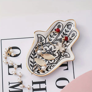 Hand Ceramic Tray - Peaceful