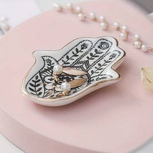 Hand Ceramic Tray - Peaceful