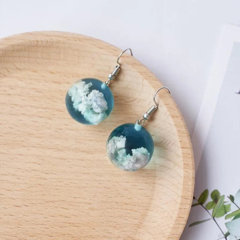 White Cloud Earrings – Flow