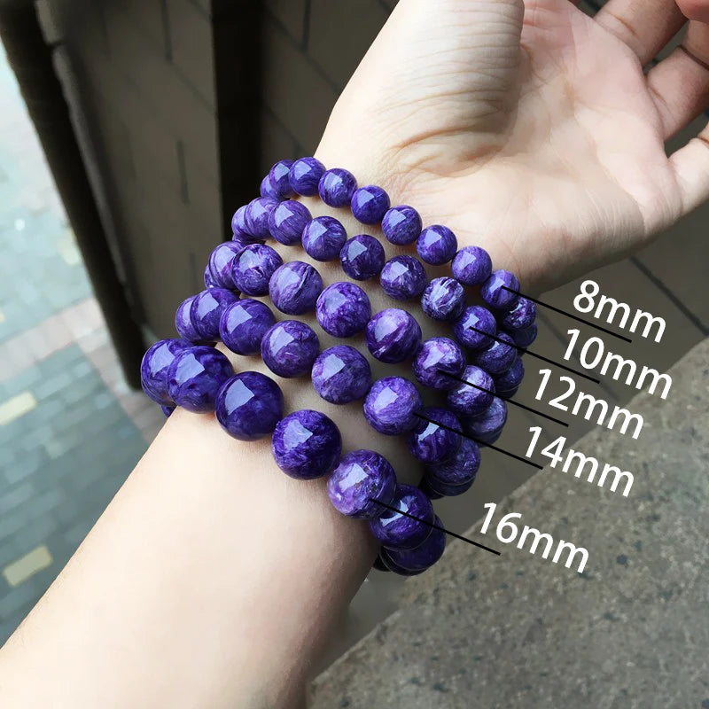 Charoite Beads Bracelet