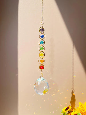 Chakra Crystal Suncatcher - Harmony - My Zen Temple