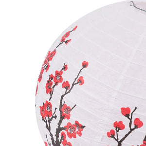 Chinese Lanterns - Plum Blossom - My Zen Temple