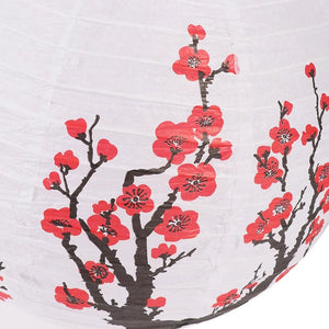 Chinese Lanterns - Plum Blossom - My Zen Temple