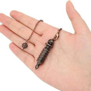 Copper Dowsing Pendulum — Energetic Flow - My Zen Temple