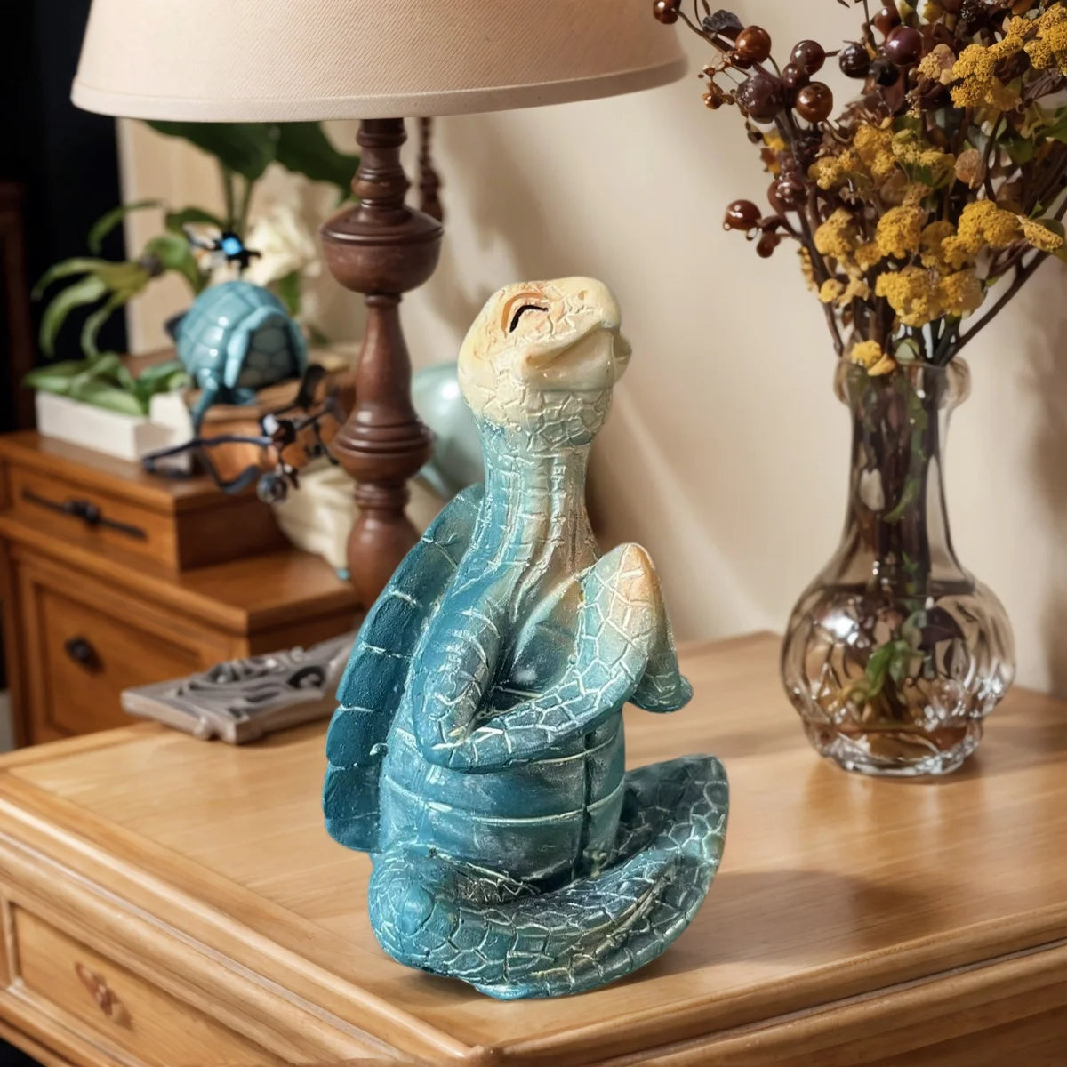 Meditation Turtle Statue - Wisdom